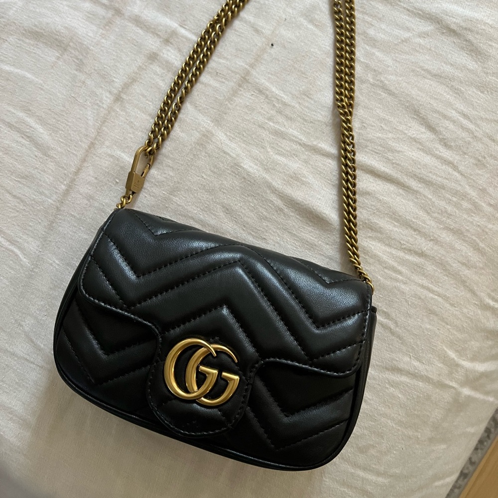 Black GG Mini bag